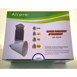 AIRPRO SLICER/SHREDDER ATTACHMENT-NP-K019-For Kitchenaid Household Stand Mixer